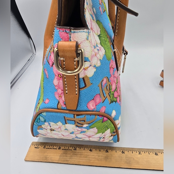 DOONEY & BOURKE Hydrangea 3way Satchel Shoulder Crossbody Bag Purse NEW RARE - Picture 7 of 16